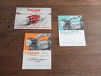 Triumph 3ta 5ta t5 6t t100 t110 tr5 tr6 folders, Ophalen of Verzenden, Triumph