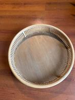 Webbing /bamboe dienblad, Ophalen, Nieuw, Rond