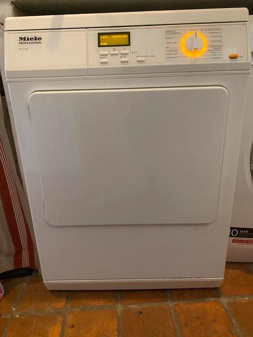 Miele PT5136 Professional wasdroger, Witgoed en Apparatuur, Wasdrogers, Gebruikt, Luchtafvoer, Ophalen