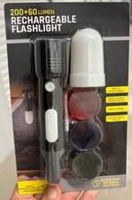 Nieuwe Zaklamp - Multifunctioneel & Oplaadbaar, Nieuw, Ophalen of Verzenden, A, A