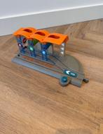 ZGAN Brio vintage houten trein wasstraat 33874 spoor set, Kinderen en Baby's, Speelgoed | Houten speelgoed, Verzenden, Zo goed als nieuw