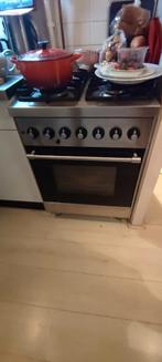 Bosch Solitaire gasfornuis 4-pitten met oven, Witgoed en Apparatuur, Fornuizen, Ophalen, Gebruikt, 60 cm of meer, 4 kookzones
