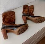Bruine laarzen maat 40, Kleding | Dames, Schoenen, Hoge laarzen, Bruin, Ophalen of Verzenden, Gedragen