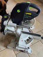 Festool KS 120 REB, Doe-het-zelf en Verbouw, Ophalen, 70 mm of meer, Zo goed als nieuw, Afkortzaag