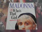 Vinyl single Madonna: Who's That Girl uit 1987., Gebruikt, 7 inch, Single, Ophalen of Verzenden