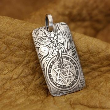 Guardian Angel hanger - 925 zilver beschikbaar voor biedingen