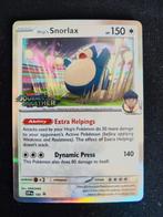Hops Snorlax pre release promo, Hobby en Vrije tijd, Verzamelkaartspellen | Pokémon, Ophalen of Verzenden, Zo goed als nieuw, Losse kaart