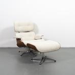 ACTIE!! 3x Vitra Eames Lounge Chair & Ottoman Nubia - Noten, Huis en Inrichting, Fauteuils, Hout, Nieuw, 75 tot 100 cm, Ophalen of Verzenden