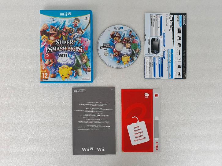 Nintendo Wii U: Super Smash Bros for Wii U, Spelcomputers en Games, Games | Nintendo Wii U, Gebruikt, Vechten, 3 spelers of meer