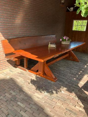 Douglas tuintafel en bank 310x90x76 cm beschikbaar voor biedingen