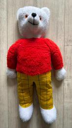 Vintage knuffel Bruintje Beer / Rupert Bear, Verzamelen, Overige merken, Stoffen beer, Gebruikt, Ophalen of Verzenden