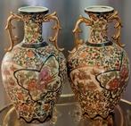 2 grote Chinees satsuma vazen, Antiek en Kunst, Ophalen of Verzenden