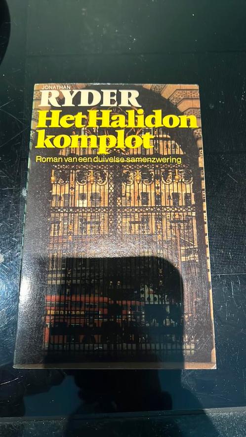 Laatste kans! Het Halidon komplot/ Ryder, Boeken, Thrillers, Zo goed als nieuw, Ophalen of Verzenden