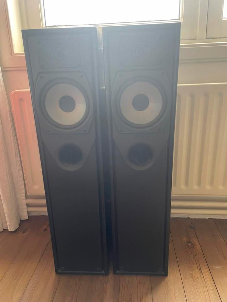Mission 733 luidsprekers T.E.A.B., Audio, Tv en Foto, Luidsprekers, Zo goed als nieuw, Front, Rear of Stereo speakers, 60 tot 120 watt
