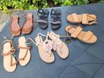 Dames slippers en sandaaltjes maat 40, Bruin, Zo goed als nieuw, Sandalen of Muiltjes, Ophalen of Verzenden