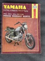 werkplaatshandboek YAMAHA XV750 XV920 TR1; 10,95 euro, Ophalen of Verzenden, Yamaha