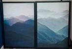 2 ingelijste prints van bergen, Ophalen, 50 tot 75 cm, Nieuw, Print