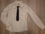 Overhemd met stropdas maat 134-140, Overhemd of Blouse, Ophalen of Verzenden, Zo goed als nieuw, Hema