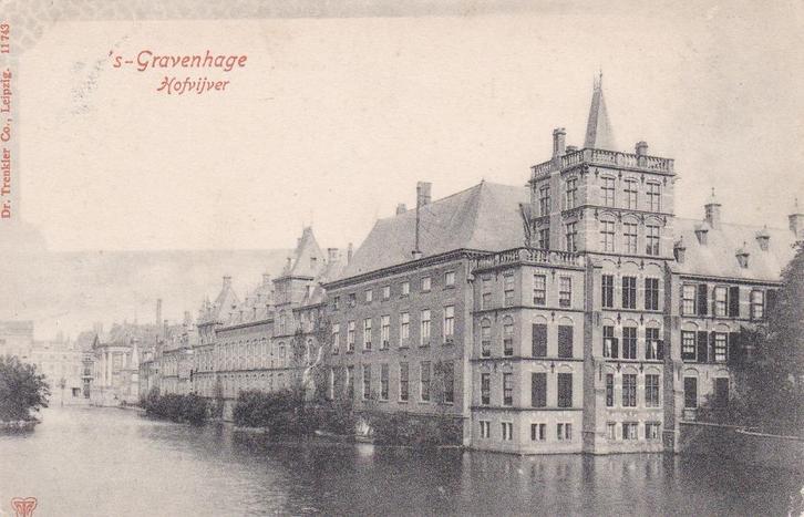 00568 's Gravenhage - Hofvijver, Verzamelen, Ansichtkaarten | Nederland, Ongelopen, Zuid-Holland, Voor 1920, Verzenden