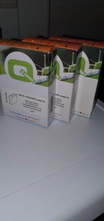 HP Cartridges - 933XL  CN054AE cyaan XL beschikbaar voor biedingen