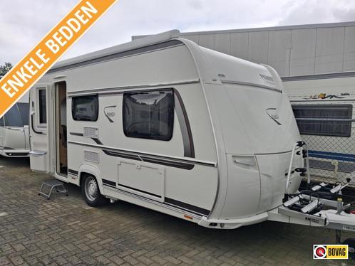 Fendt Bianco Selection 465 TG Mover/Luifel/Fietsenrek, Caravans en Kamperen, Caravans, Bedrijf, tot en met 4, 1250 - 1500 kg, Standaardzit