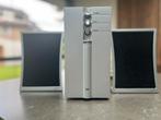 TCM Speaker boxen set met subwoofer, Ophalen of Verzenden, Gebruikt, Audiokanaal 2, Overige merken