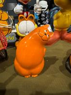 Spaarpot De rode kater .Jan Jans en de kinderen, Verzamelen, Spaarpotten, Ophalen of Verzenden, Zo goed als nieuw, Steen, Aardewerk of Keramiek