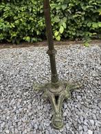 Gietijzeren Tuin tafelpoot ( France ) met Blad, Tuin en Terras, Ophalen, Gebruikt, Vierkant, Metaal