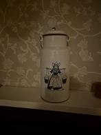 Vintage Melkbus met Hollands Meisje, Antiek en Kunst, Antiek | Emaille, Ophalen of Verzenden