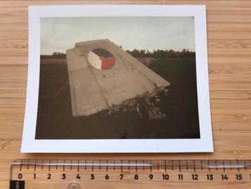 Echte Polaroid Foto Crash F104 Starfighter D-8103 Luchtmacht beschikbaar voor biedingen