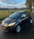 Ford Ka 1.2 69pk 2010 Zwart Titanium X uitvoering, Auto's, Ford, Voorwielaandrijving, Euro 5, Stof, 1242 cc