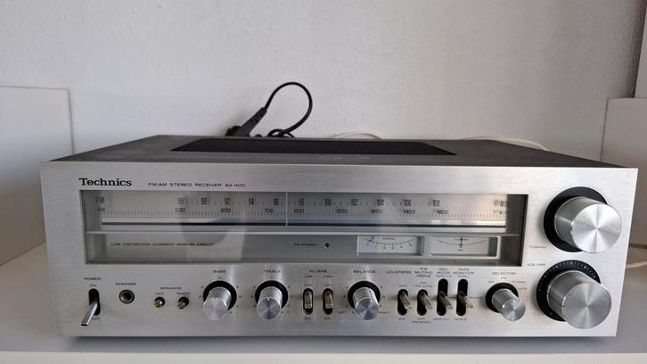 Technics SA-400 FM/AM Receiver - Vintage Stereo, Audio, Tv en Foto, Versterkers en Receivers, Gebruikt, Stereo, Minder dan 60 watt