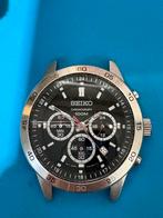 Seiko Chronograph 100M, Sieraden, Tassen en Uiterlijk, Horloges | Heren, Seiko, Gebruikt, Staal, Polshorloge