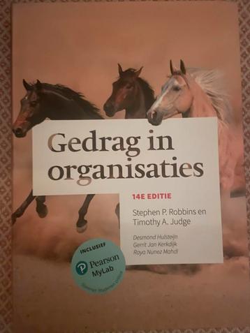 Gedrag in organisaties, 14e editie met MyLab NL toegangscode beschikbaar voor biedingen