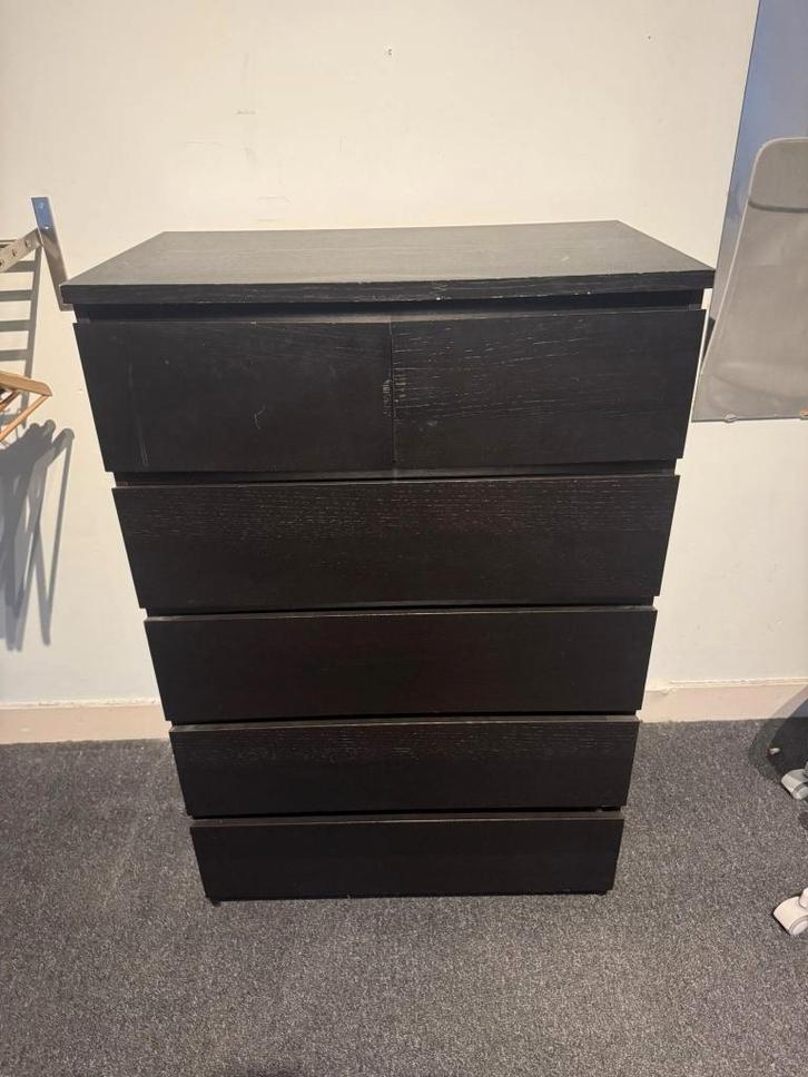 Ikea MALM 6-lade kast, Huis en Inrichting, Kasten | Ladekasten, Gebruikt, 100 tot 150 cm, 50 tot 100 cm, 25 tot 50 cm, 5 laden of meer