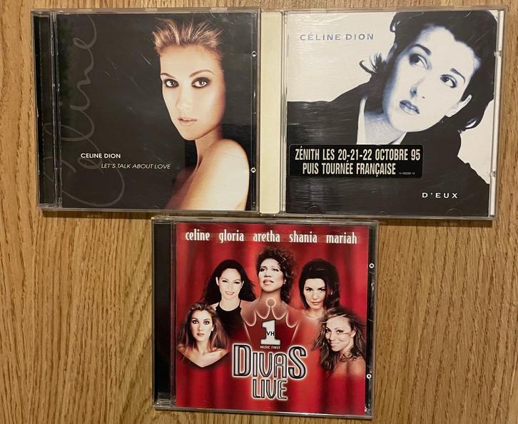 Celine Dion  + VH1 Divas live CD Set - 3 Albums, Cd's en Dvd's, Cd's | Pop, Gebruikt, Boxset, Ophalen of Verzenden
