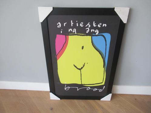 NIEUW Herman Brood Artiesteningang schilderij Op Canvas, Antiek en Kunst, Kunst | Litho's en Zeefdrukken, Ophalen of Verzenden