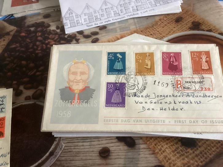 No3435 E34 aangetekend Den Helder Heb ook van Nederland, Postzegels en Munten, Postzegels | Eerstedagenveloppen, Beschreven, Nederland