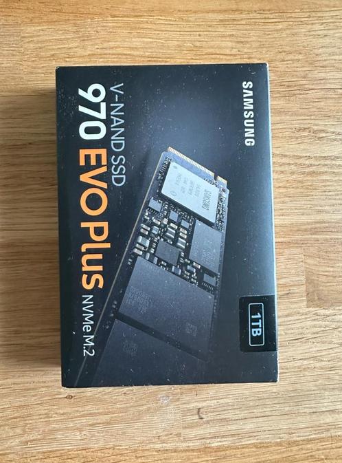 Hardeschijf opslag SSD Samsung 970 EVO Plus 1 TB SSD, Computers en Software, Harde schijven, Zo goed als nieuw, Desktop, Intern