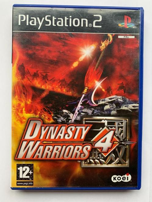 Sony PS2: Dynasty Warriors 4, Spelcomputers en Games, Games | Sony PlayStation 2, Gebruikt, Avontuur en Actie, Vanaf 12 jaar, Ophalen of Verzenden