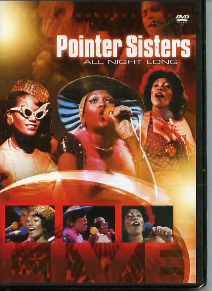 Pointer Sisters - All night long, Cd's en Dvd's, Dvd's | Muziek en Concerten, Nieuw in verpakking, Muziek en Concerten, Alle leeftijden