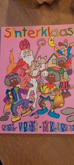 OUD SINTERKLAAS EN....PIET SPEEL -VERSJES -KLEURBOEK, Diversen, Sinterklaas, Ophalen of Verzenden, Nieuw