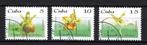 (BLOEMEN/PLANTEN) Cuba Mi. 3932/3934 gestempeld, Ophalen of Verzenden, Gestempeld, Dier of Natuur