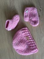 NIEUW gehaakt setje sokjes met musje, Ophalen of Verzenden