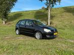 Volkswagen Polo 1.4 16V 59KW 2007 Zwart, Voorwielaandrijving, 40 €/maand, Beige, 4 cilinders