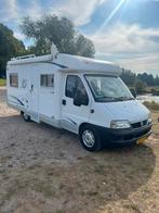 Zeer mooie burstner T-605 airco euro4 2005 vakantie klaar, Caravans en Kamperen, Campers, Ringverwarming, Fiat, Koelkast, Particulier