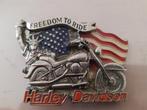 Vintage Harley Davidson gesp belt buckle riem, Losse buckle of gesp, Overige kleuren, Minder dan 95 cm, Ophalen of Verzenden