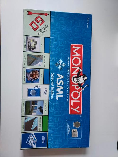 Monopoly ASML special edition, Hobby en Vrije tijd, Gezelschapsspellen | Kaartspellen, Zo goed als nieuw, Ophalen of Verzenden