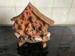Antieke terracotta kerststal, Ophalen of Verzenden, Zo goed als nieuw