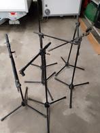 6x microfoon statief, Muziek en Instrumenten, Standaards, Gebruikt, Ophalen of Verzenden, Microfoon